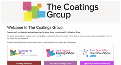 Desktop Screenshot of coatings-group.com