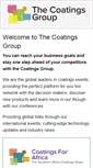 Mobile Screenshot of coatings-group.com